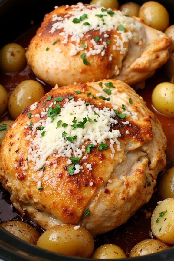 slow cooker italian chicken delight