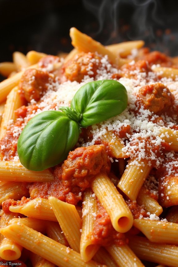 spicy chicken pasta delight