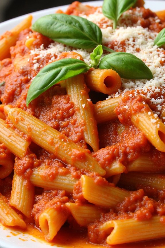 spicy italian pasta dish