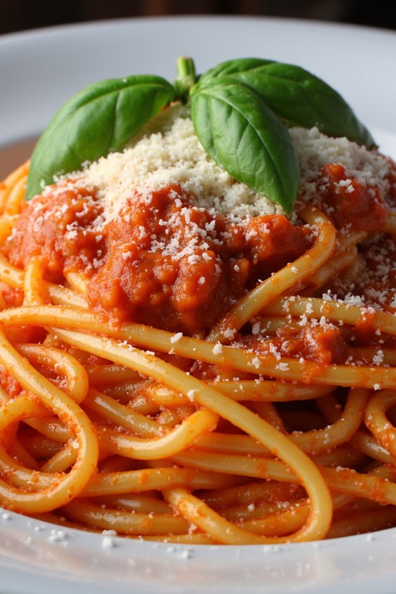 spicy italian tomato sauce