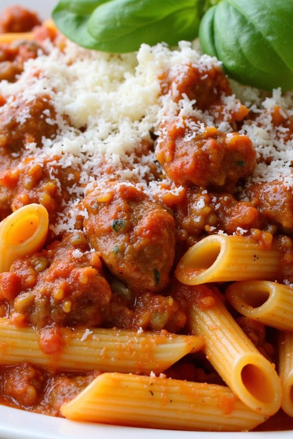 spicy sausage pasta recipe