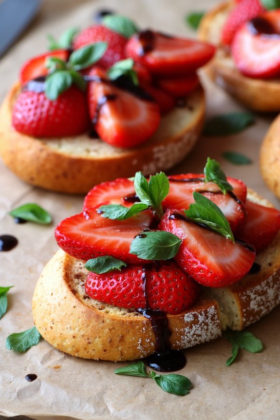 strawberry balsamic appetizer delight