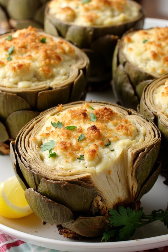 stuffed artichokes italian style