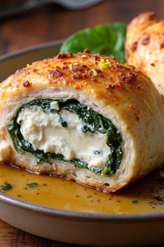 stuffed chicken thighs recipe