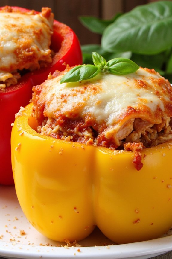 stuffed peppers with chicken