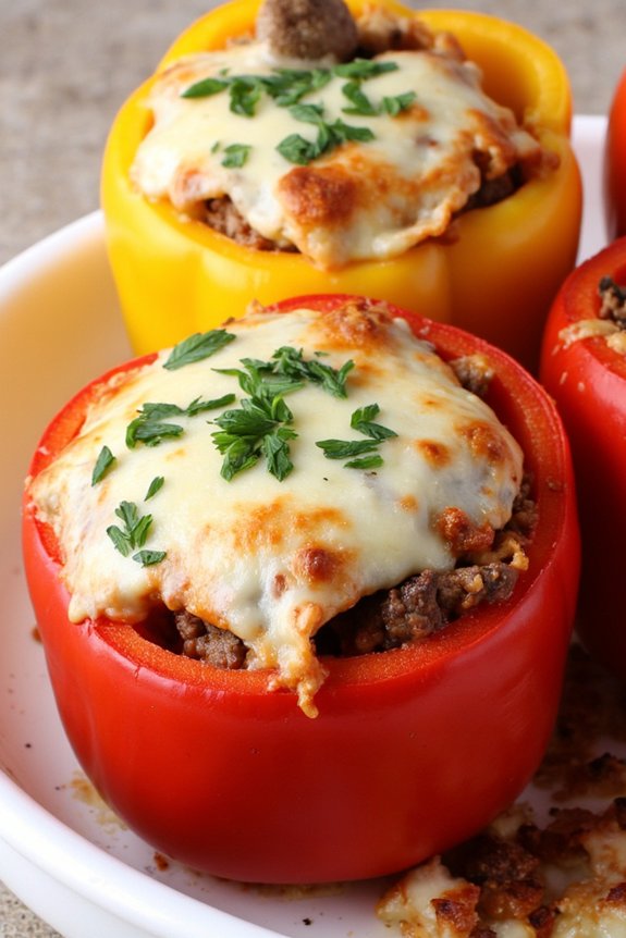 stuffed peppers with turkey