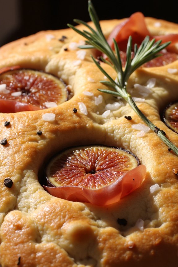 sweet and savory focaccia