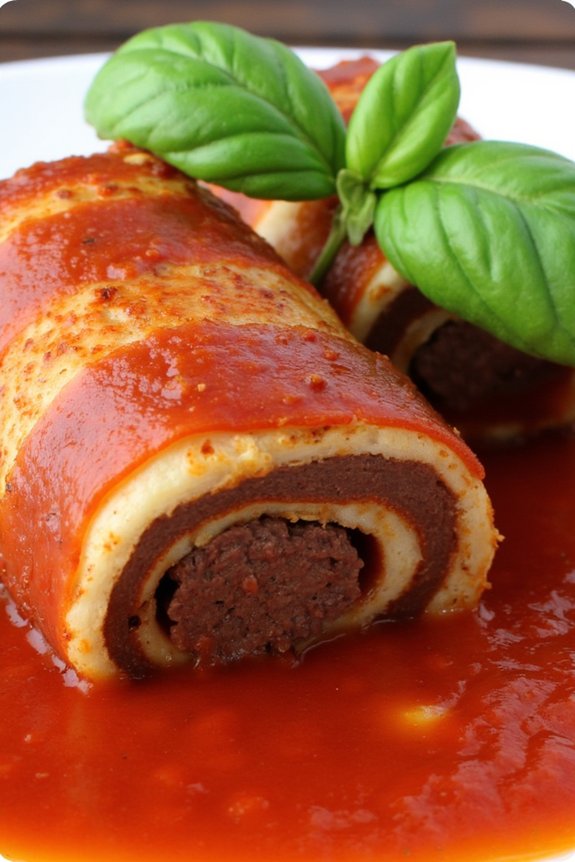 tender beef rolled delightfully
