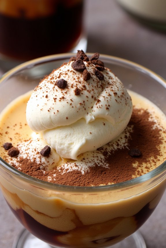 tiramisu inspired espresso dessert