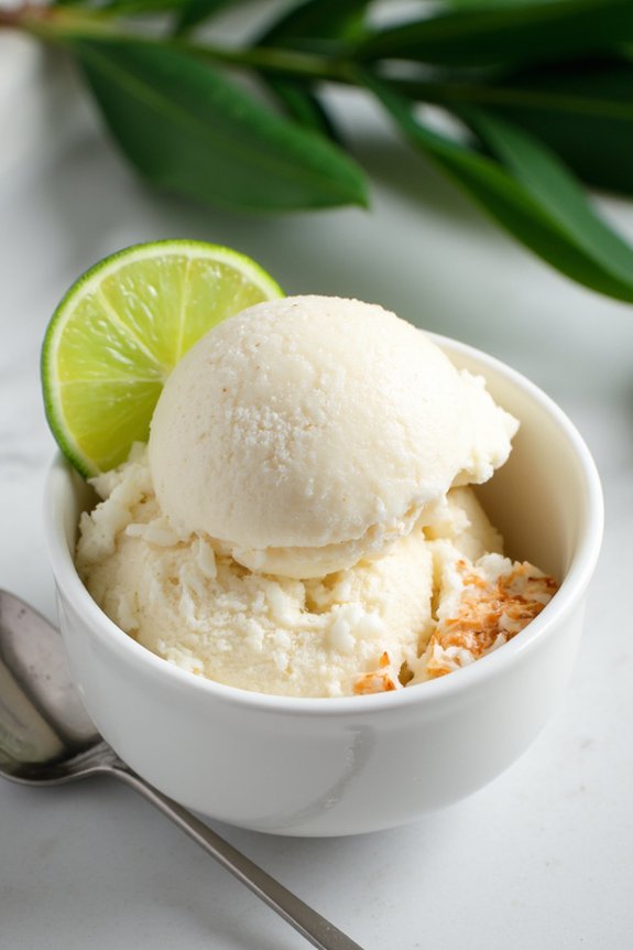 tropical coconut gelato recipe