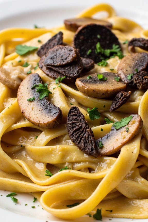 truffle infused creamy pasta delight