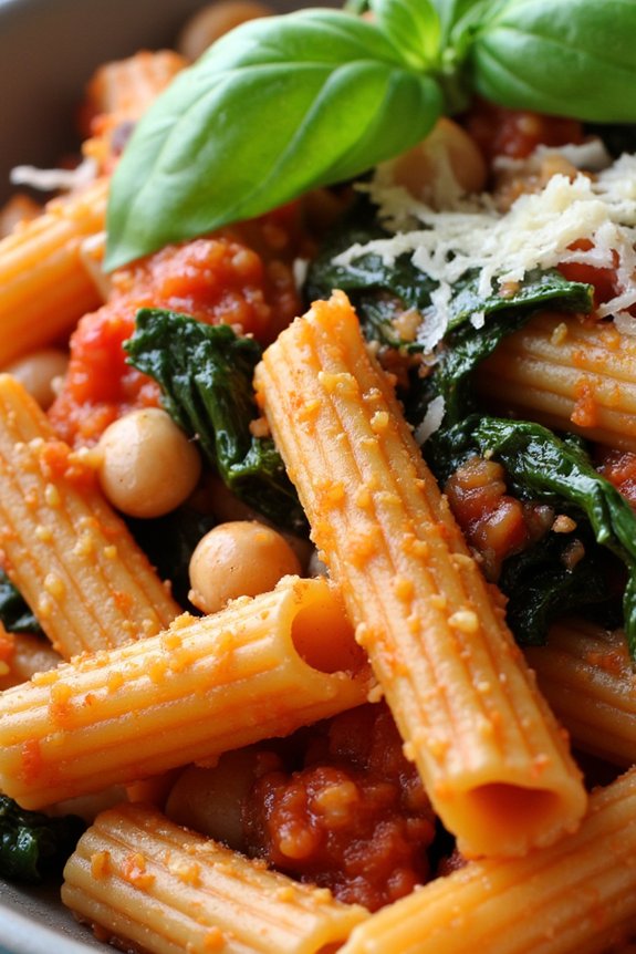 tuscan kale rigatoni recipe
