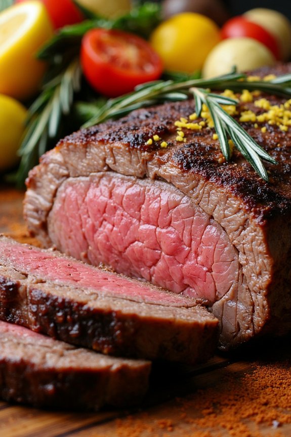 tuscan ribeye with marinade