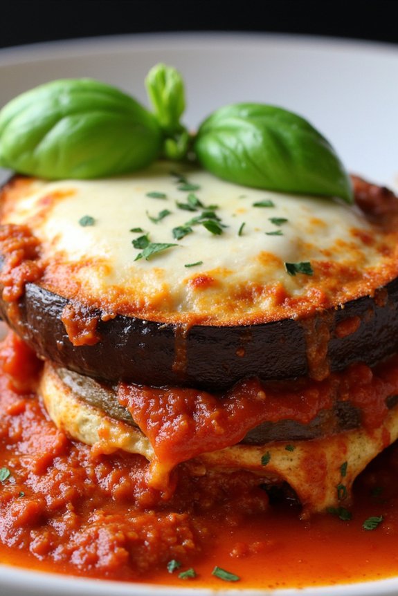 vegan eggplant parmesan delight