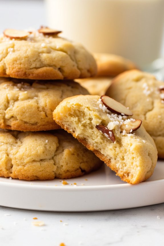 vegan italian almond cookies