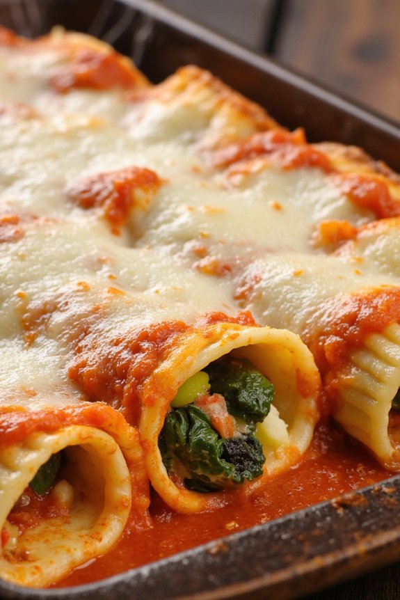 vegetable filled pasta delight