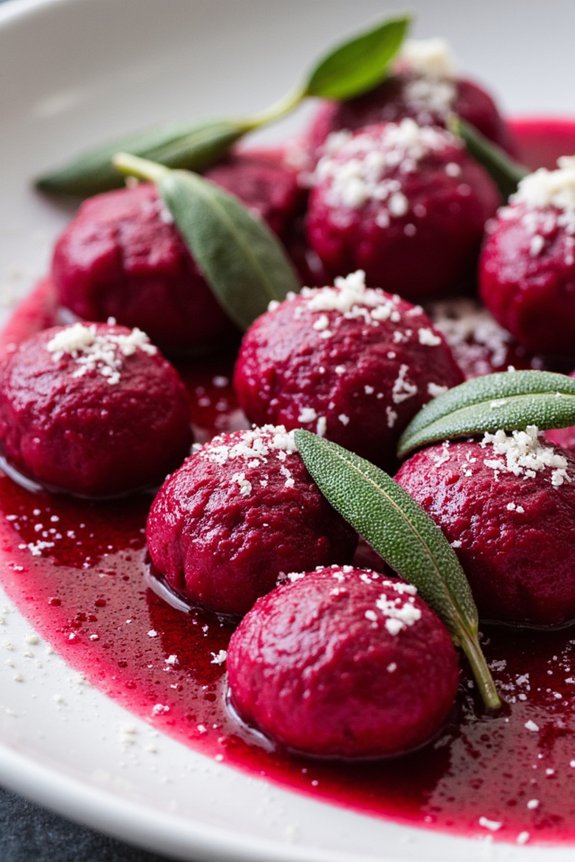 vibrant beetroot gnocchi recipe