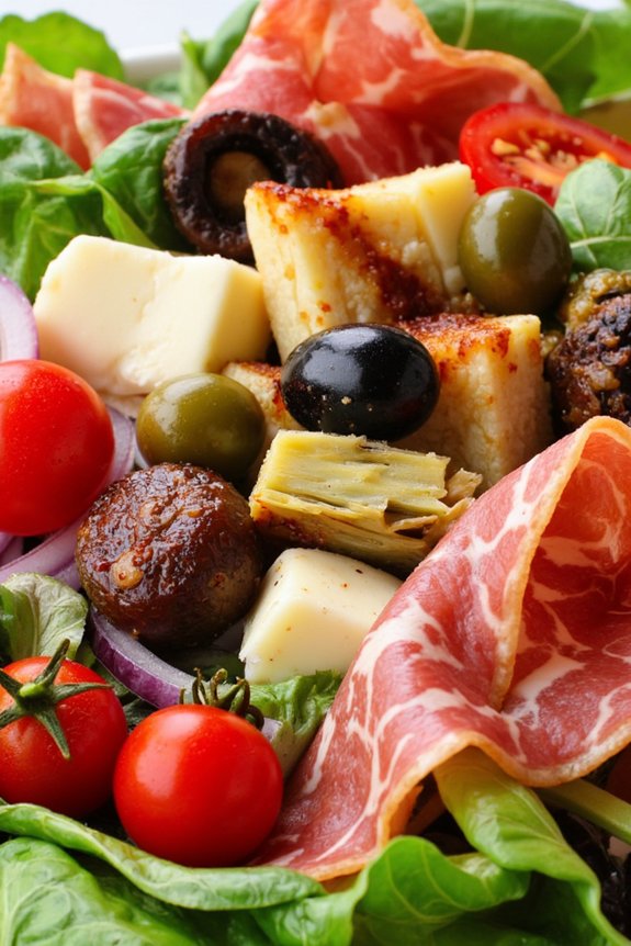 vibrant italian antipasto salad