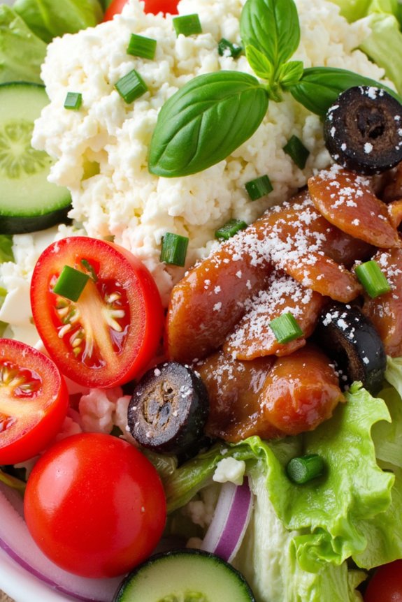 vibrant italian chopped salad