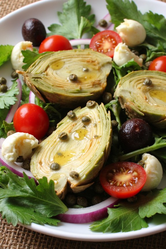 vibrant italian marinated salad