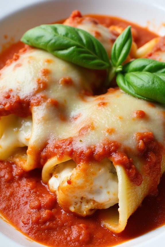 vodka sauce stuffed shells