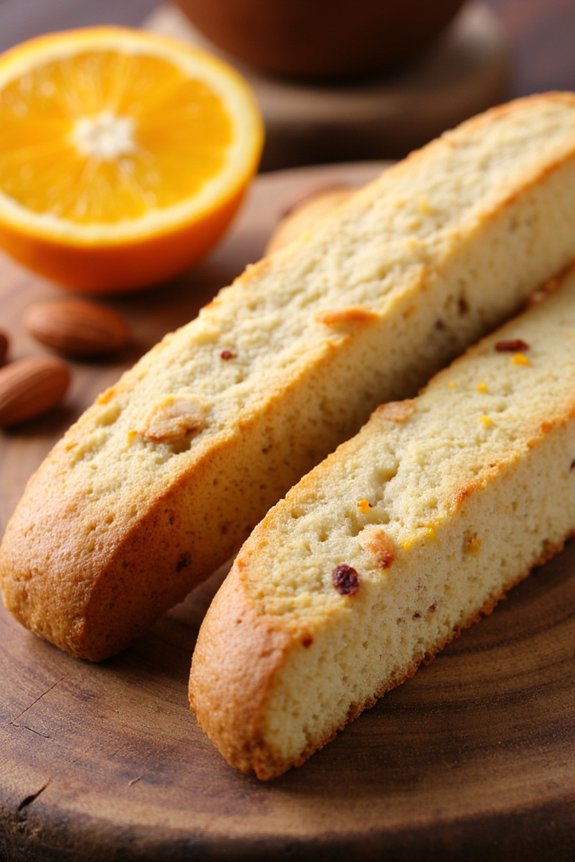 zesty almond biscotti recipe