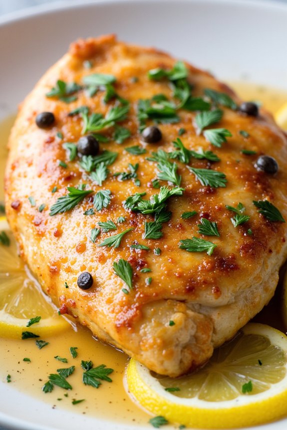zesty lemon chicken piccata