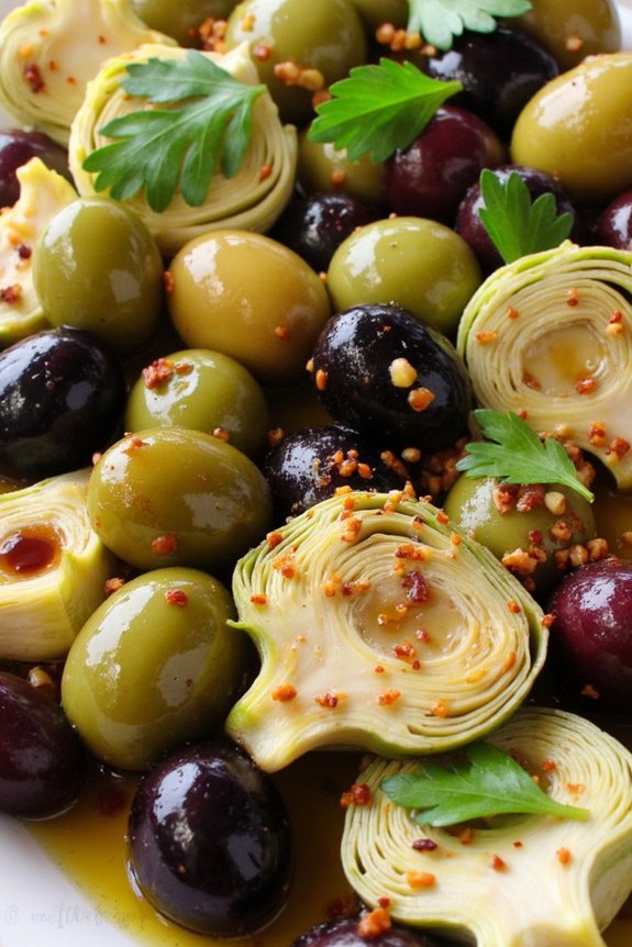 zesty olive artichoke appetizer