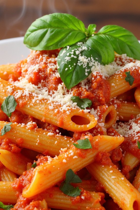 zesty penne pasta delight