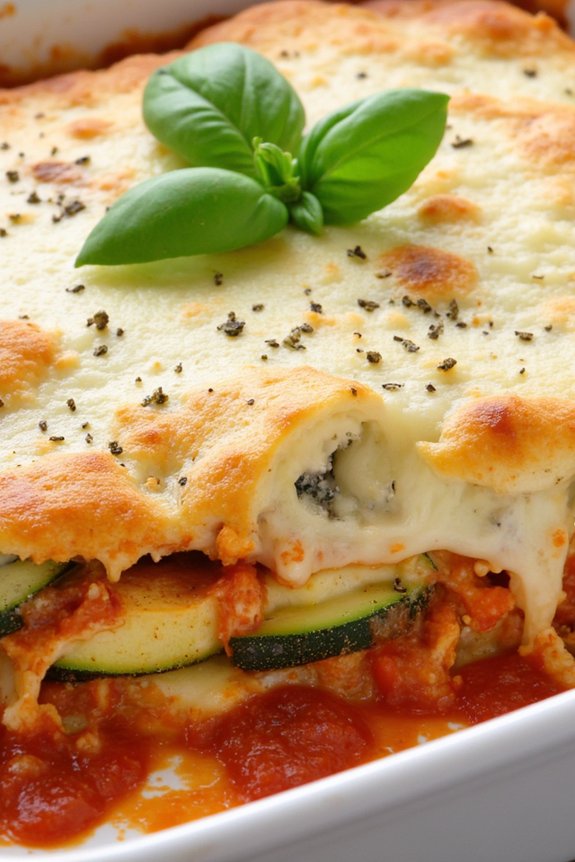 zucchini mozzarella casserole recipe