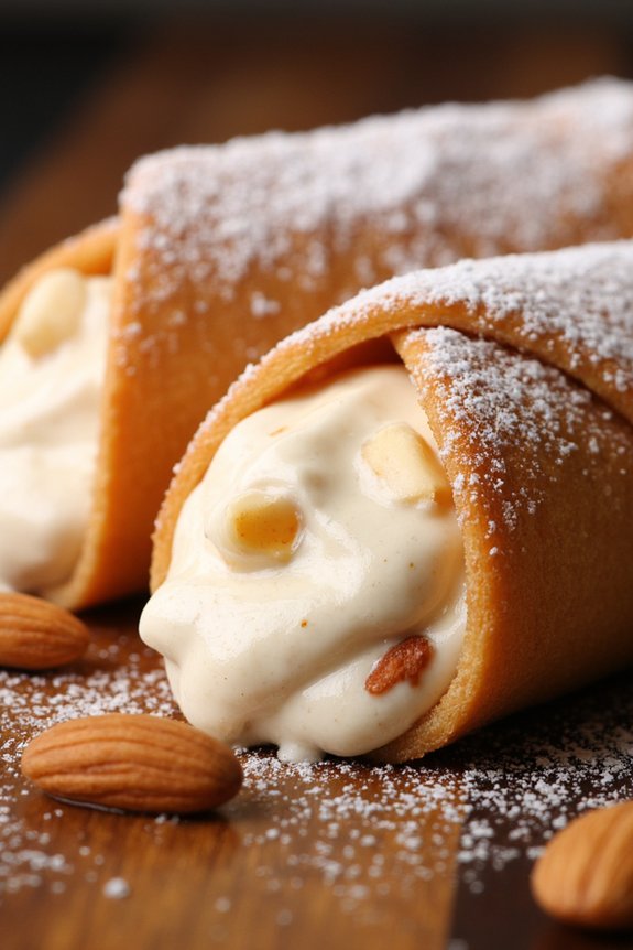 almond honey cannoli recipe