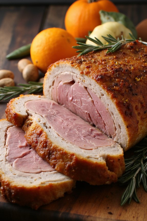 aromatic roasted pork dish