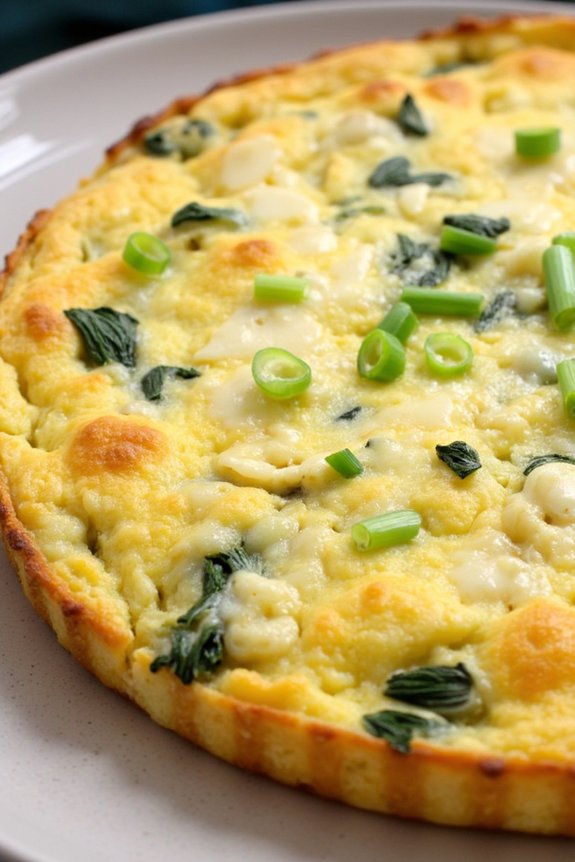 artichoke parmesan frittata recipe