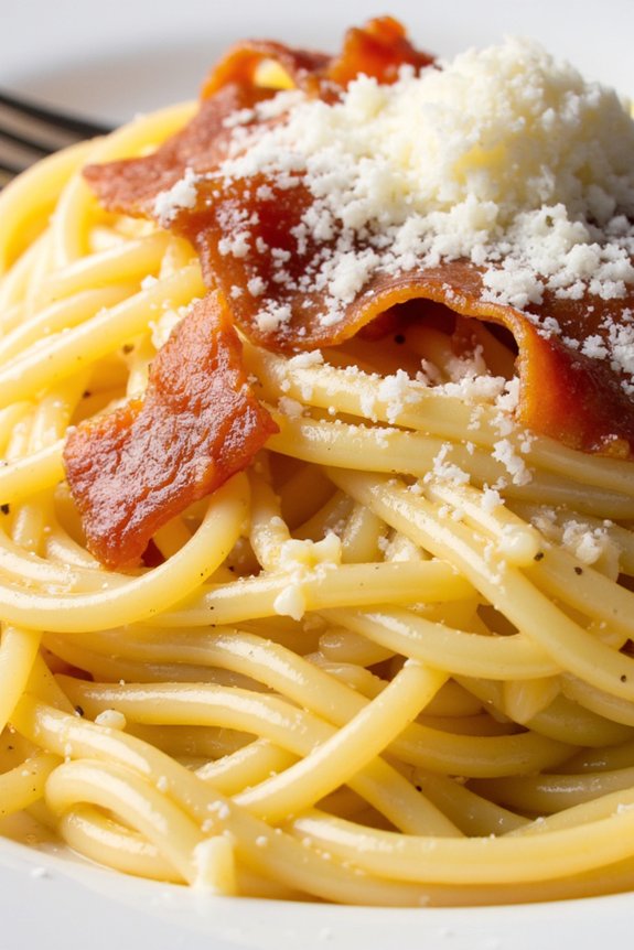 authentic italian pasta dish