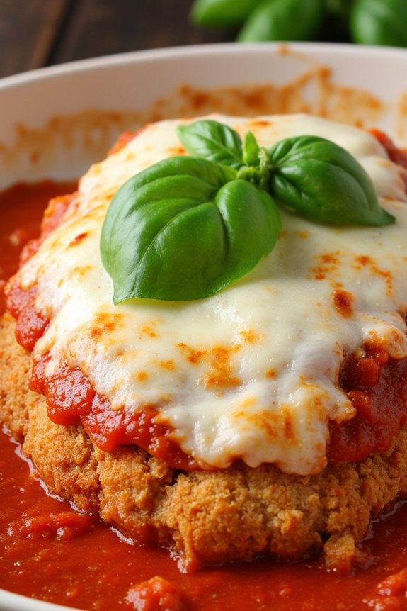 baked chicken parmesan recipe