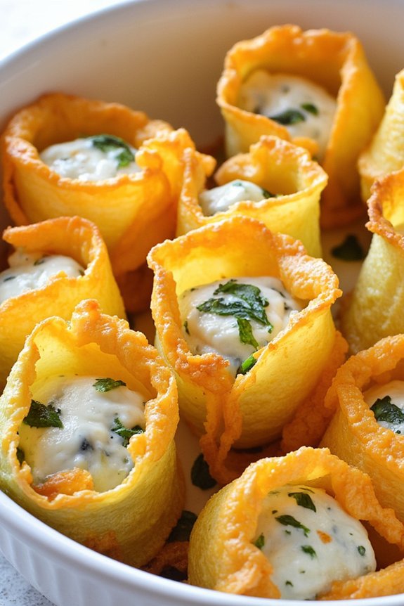 baked stuffed zucchini flowers