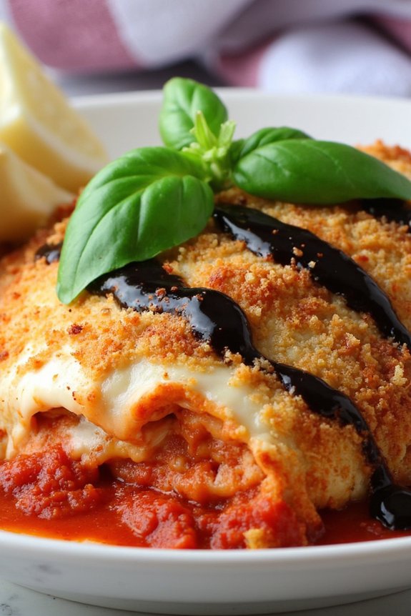 balsamic glaze chicken parmesan recipe