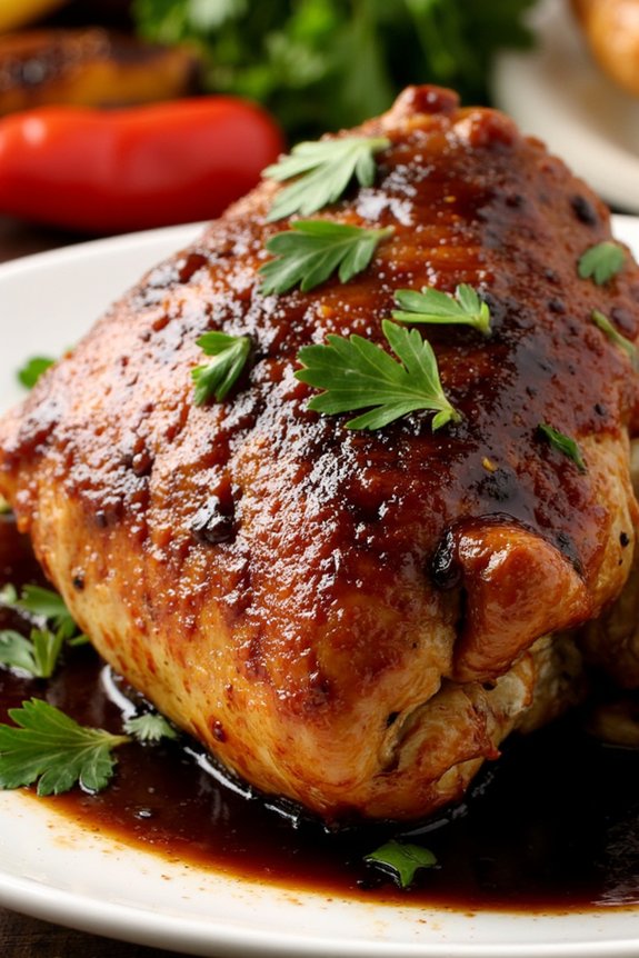 balsamic glazed chicken thighs