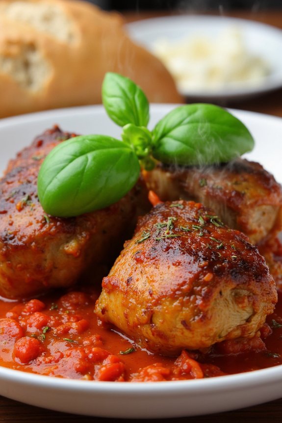 braised pork with tomatoes