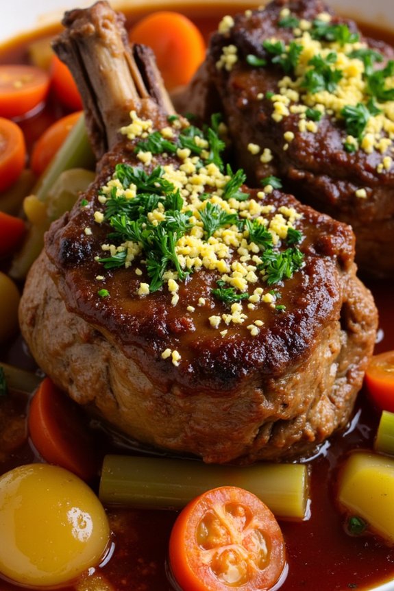 braised veal with gremolata