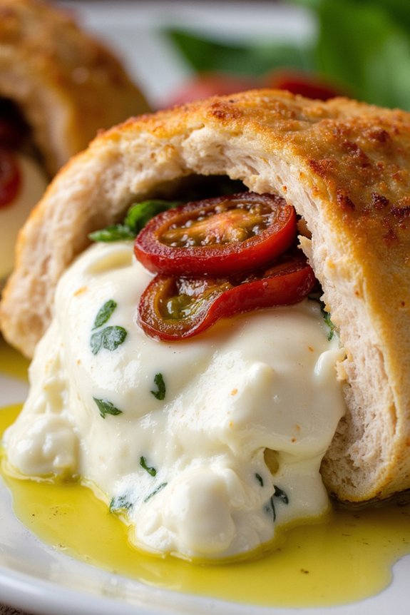 burrata stuffed chicken breast recipe