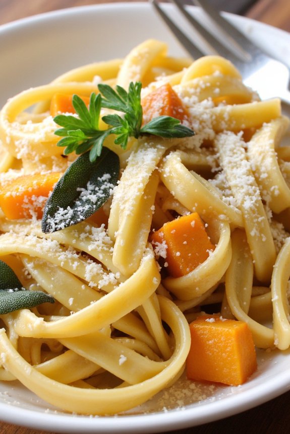 butternut squash sage pasta