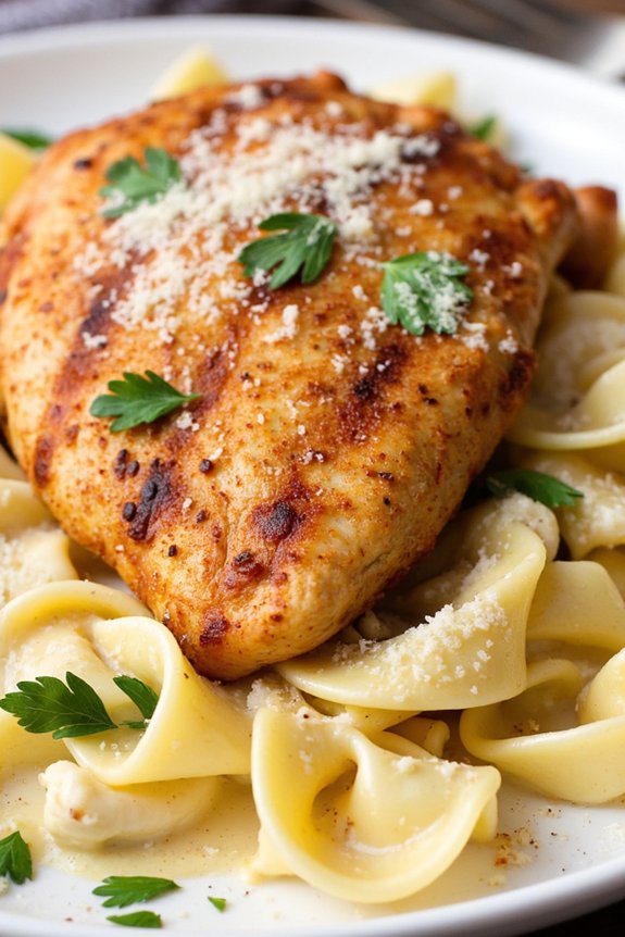 cajun twist on alfredo