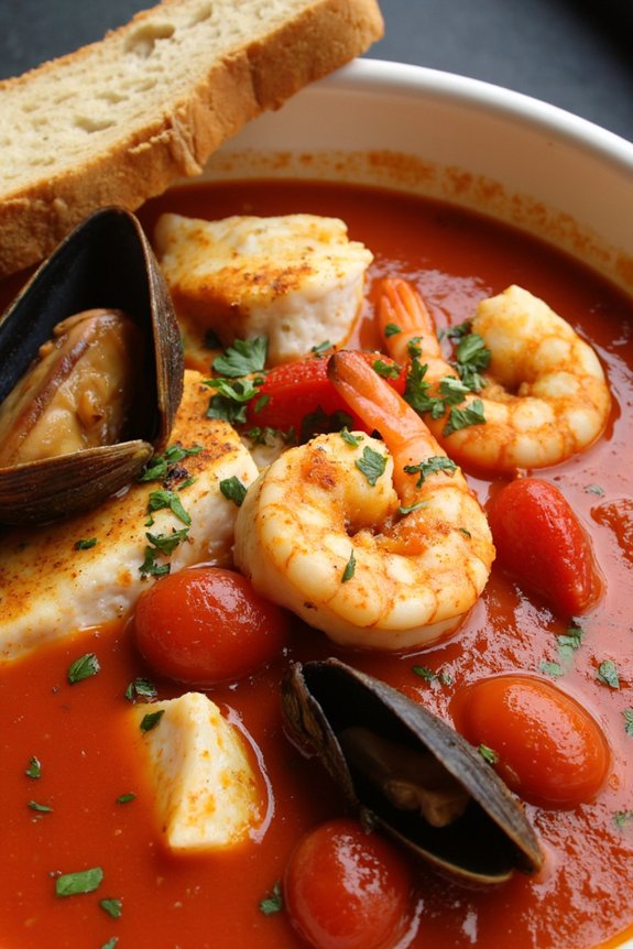 calabrian spicy fish stew
