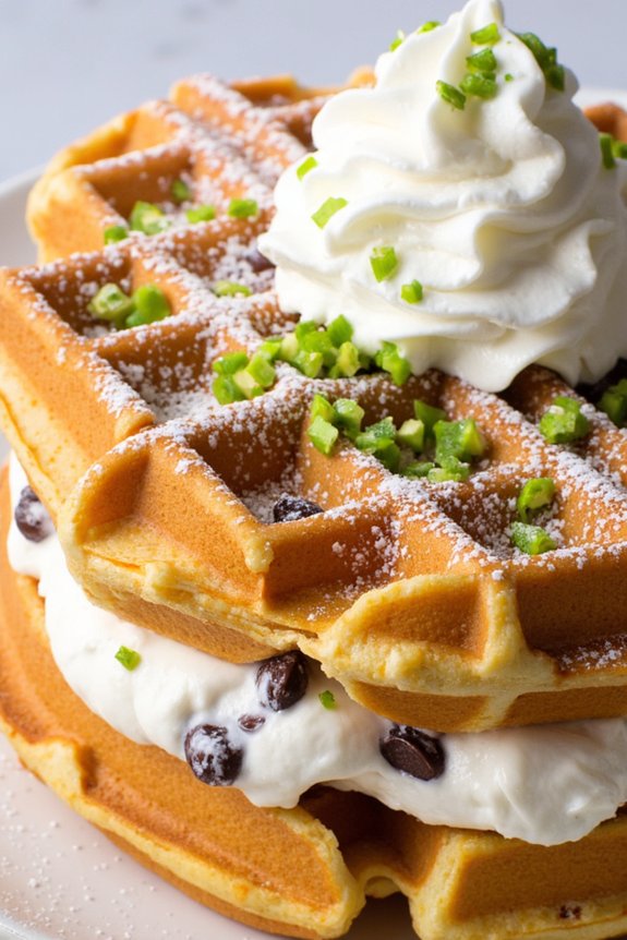cannoli waffles brunch delight