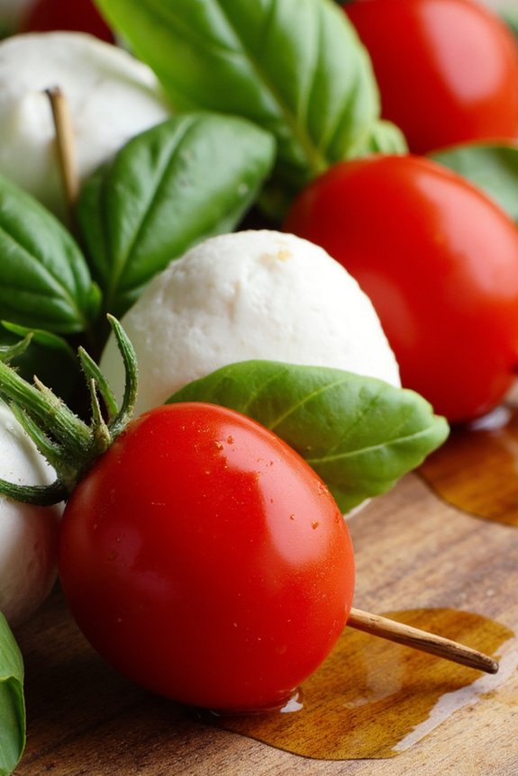caprese salad appetizer skewers