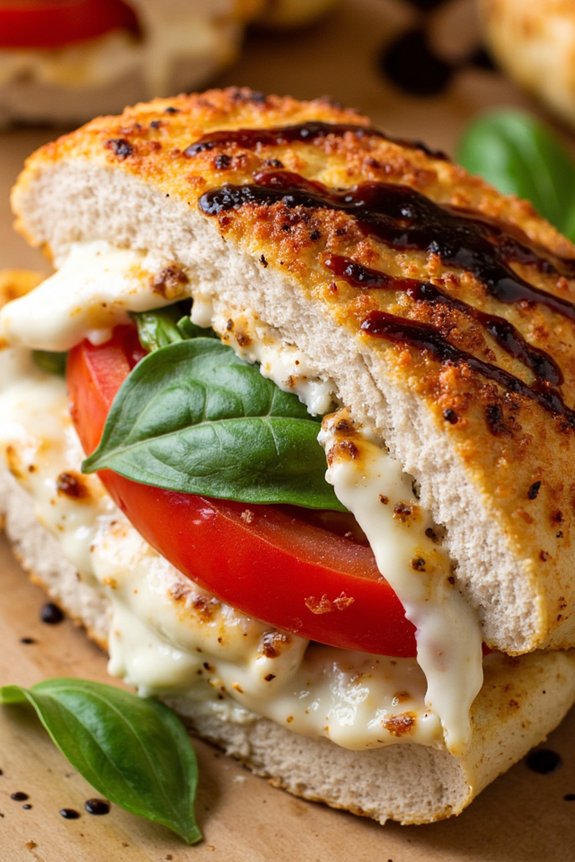 caprese stuffed chicken recipe