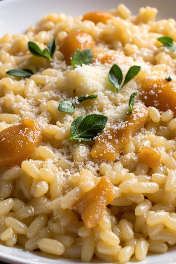 caramelized onion thyme risotto