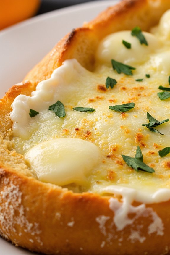 cheesy garlic bread recipe