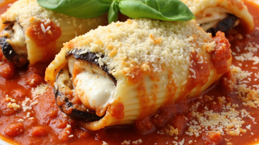 cheesy italian stuffed shells